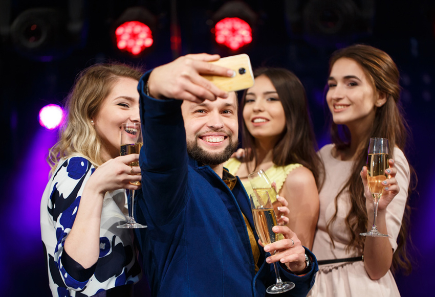 Klassentreffen mit der Selfiewall